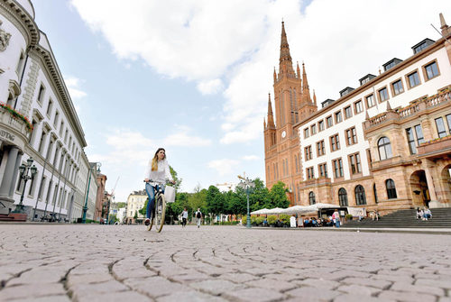 Wiesbaden und die Region lassen sich sehr gut mit dem Fahrrad erkunden.