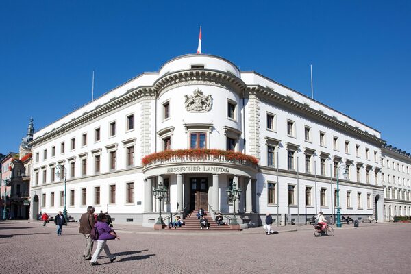 Hessischer Landtag in Wiesbaden