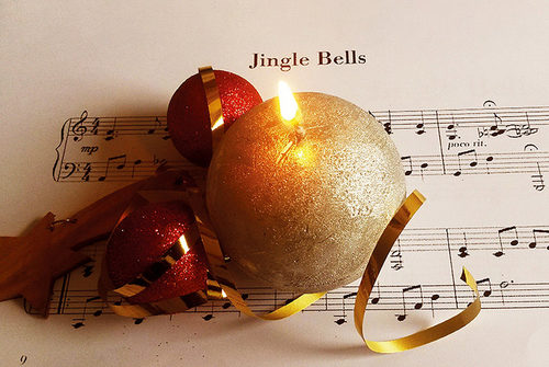 Musik-Noten von Jingle Bells