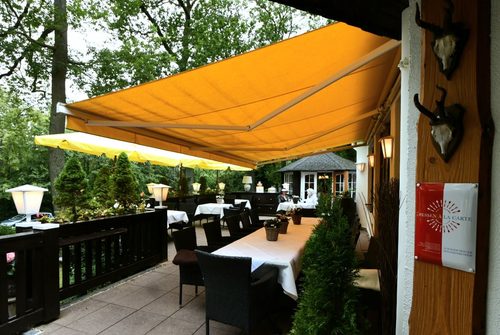 Forsthaus Rheinblick - Hessen à la carte - Terrasse des Restaurants