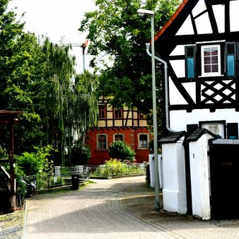 Breckenheim im Osten Wiesbadens gelegen.