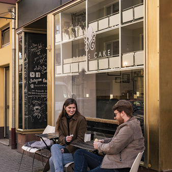 Verkostung im Café