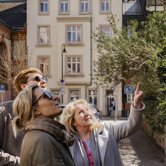 Guide bei Stadtführung