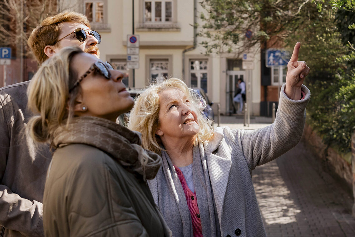 Guide bei Stadtführung