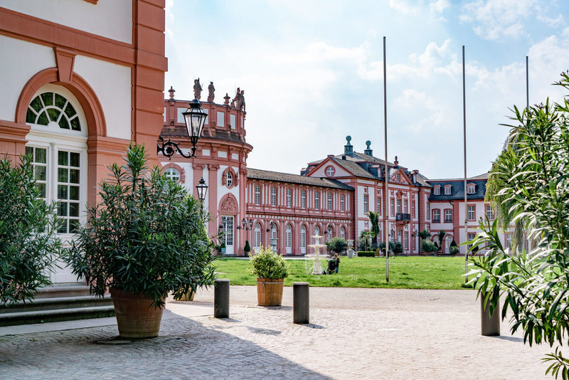 Biebricher Schloss Rückseite