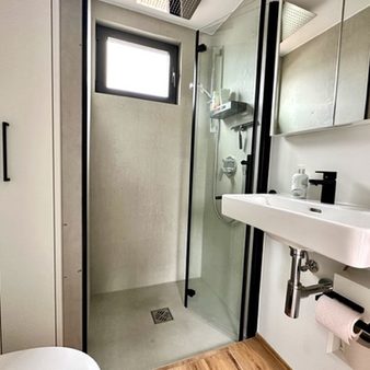 Badezimmer Hausboot Welle 22