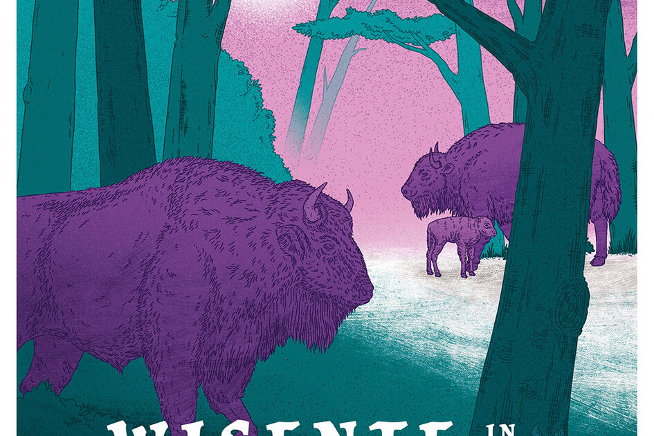 Bunte Posterreihe für Wiesbaden - Fasanerie