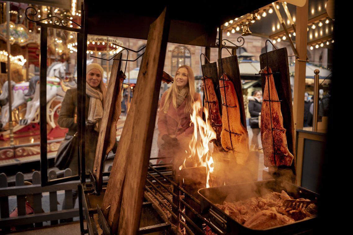 Marché aux étoiles filantes de Wiesbaden