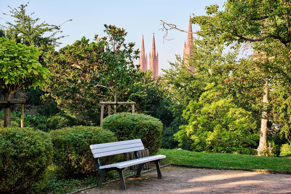Parc de la station thermale de Wiesbaden