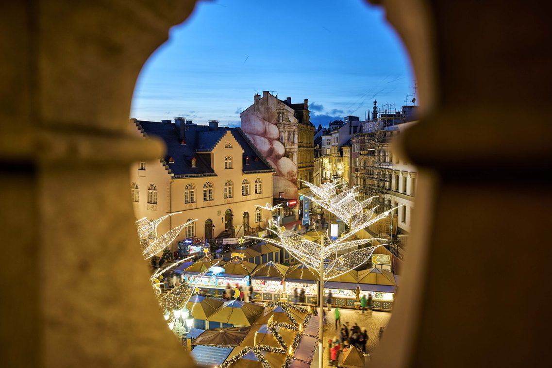 Marché aux étoiles filantes de Wiesbaden