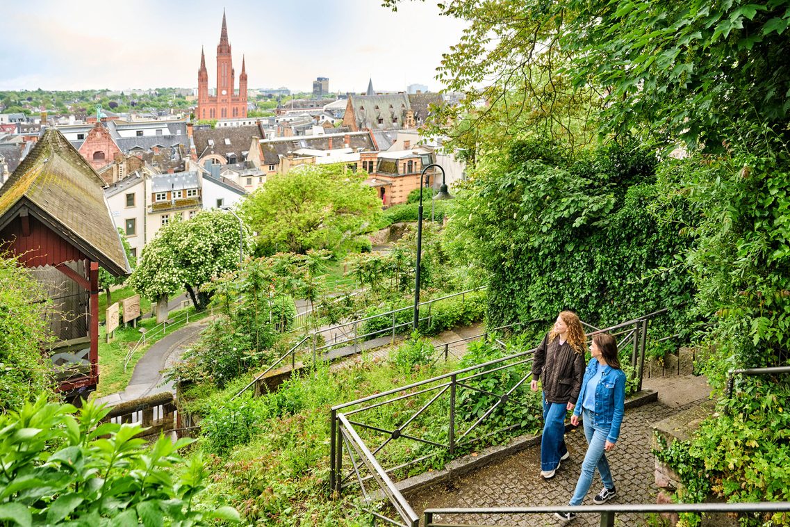 Vue sur Wiesbaden