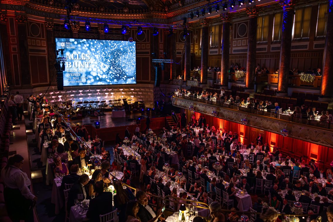 Bal du vin au Kurhaus de Wiesbaden