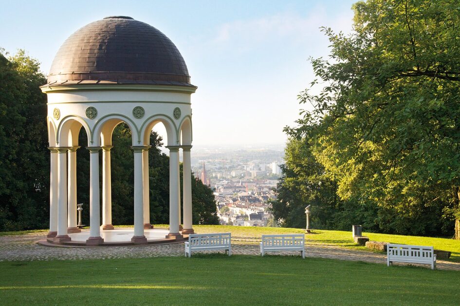 Neroberg | Monopteros | Vue sur Wiesbaden