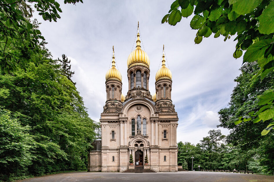 Église orthodoxe russe de Neroberg – Vue de face
