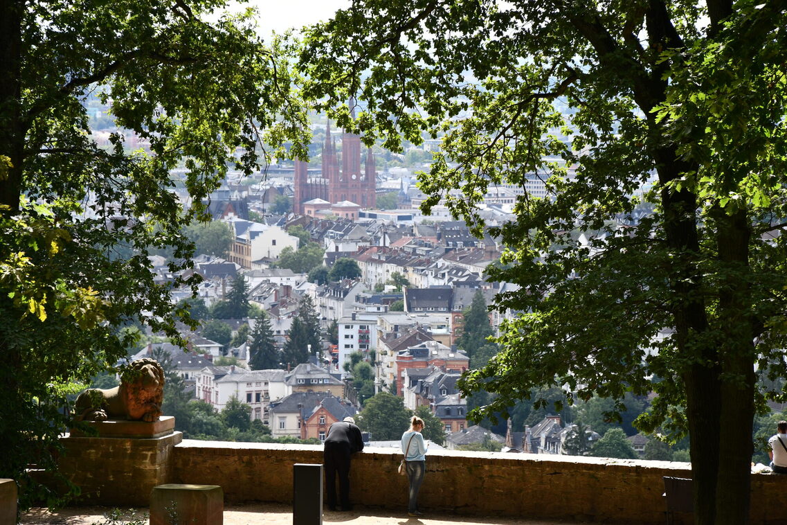 Wiesbaden view from the Neroberg.