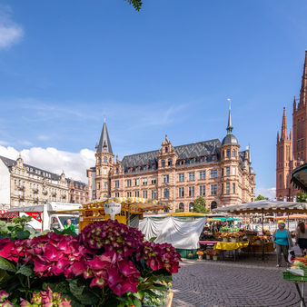 Wochenmarkt am Marktplatz