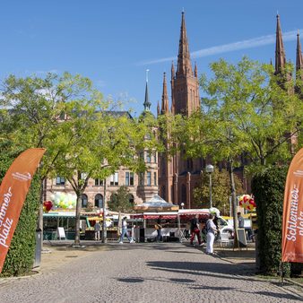 Wochenmarkt am Marktplatz