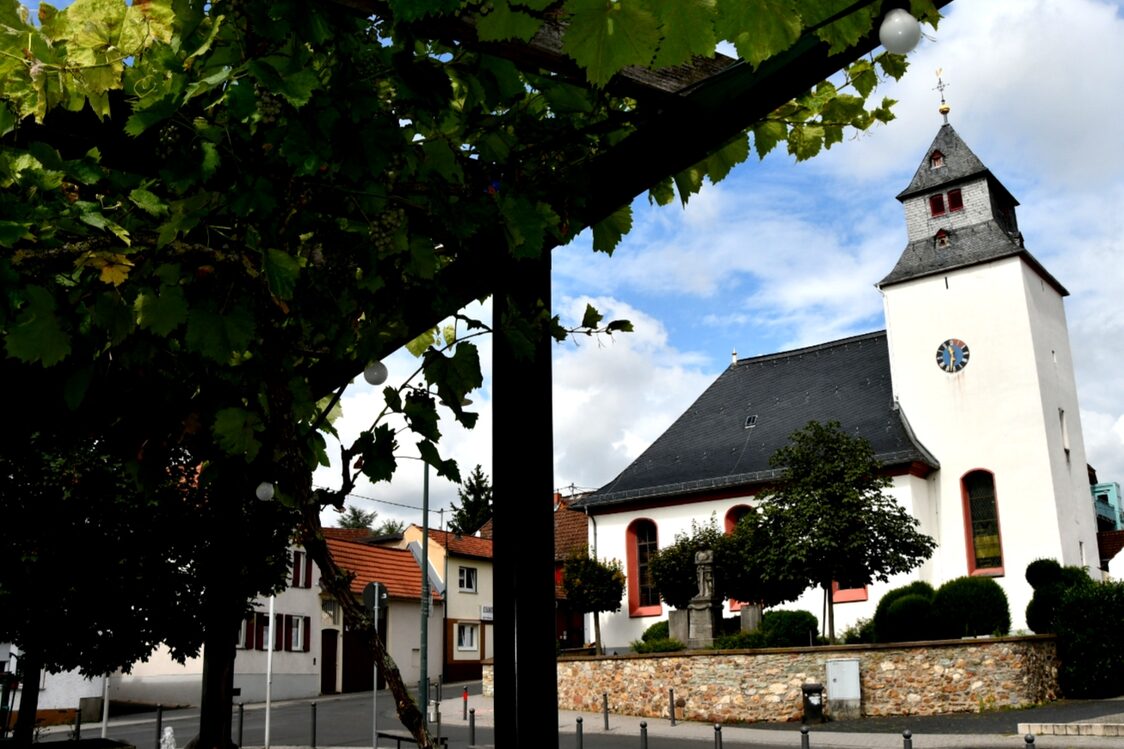Breckenheim im Osten Wiesbadens gelegen.