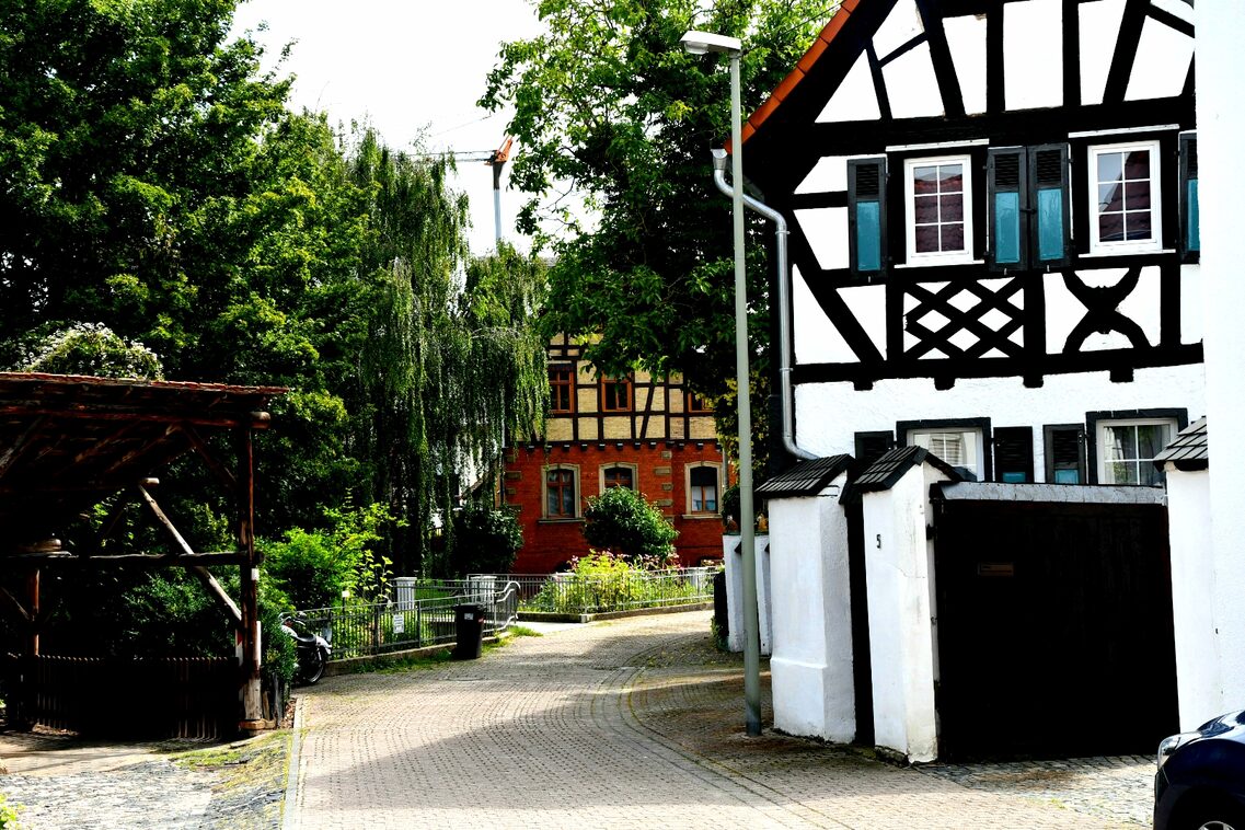 Breckenheim im Osten Wiesbadens gelegen.