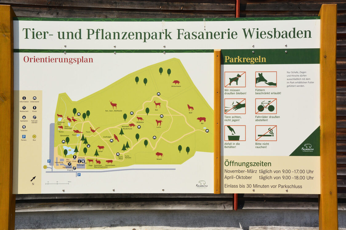 Tier und Pflanzenpark Fasanerie in Klarenthal