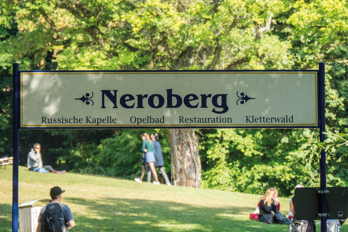 Sign at the entrance to the Neroberg