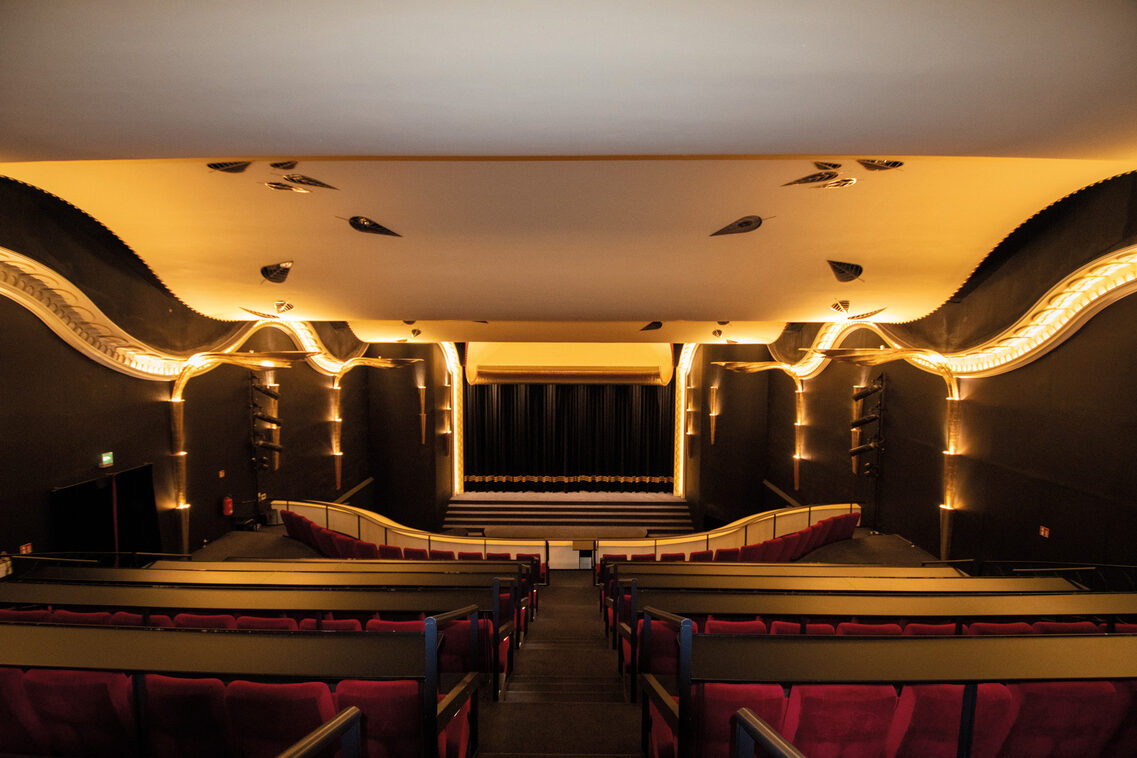 Beleuchtung mit Blick auf die Bildfläche