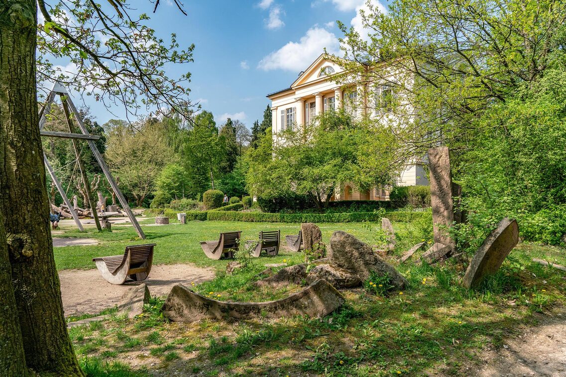 Außenanlage Schloss Freudenberg