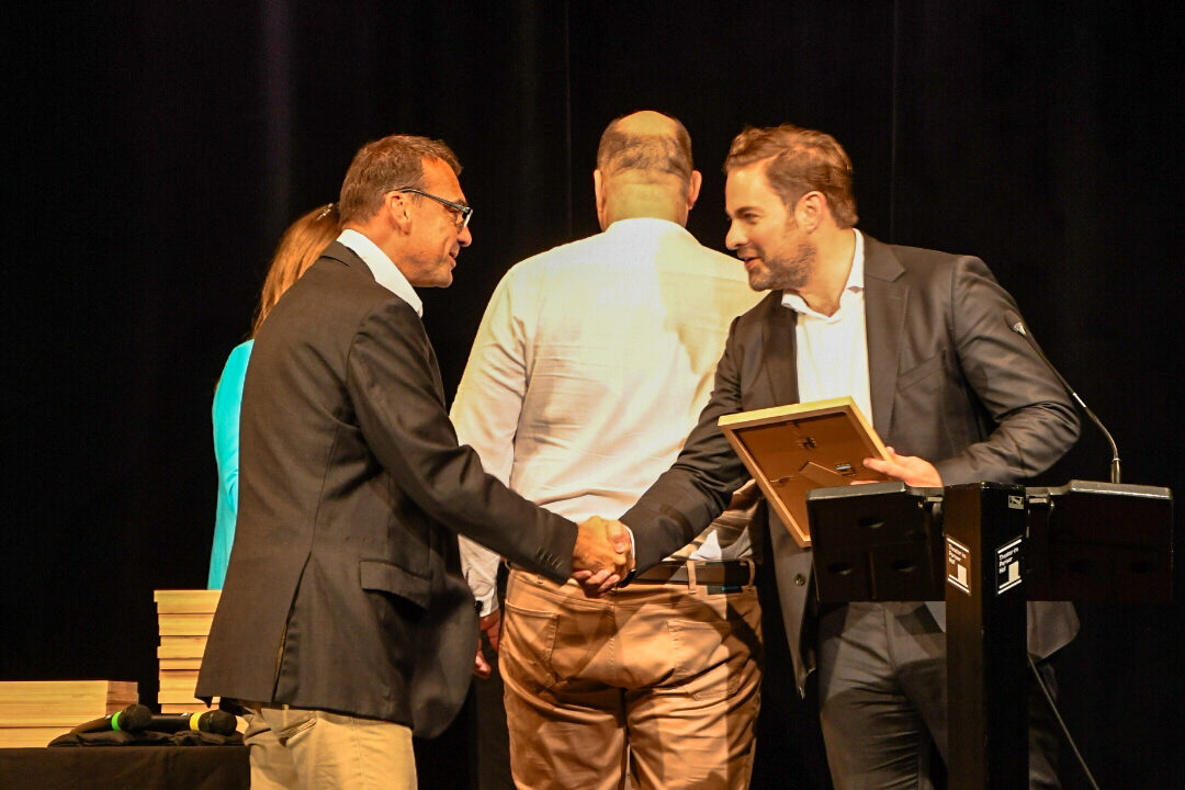 Verleihung Tourcert Erstzertifizierung im Juli 2024-im Theater im Pariser Hof.