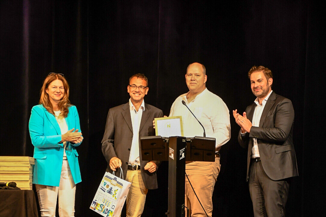 Verleihung Tourcert Erstzertifizierung im Juli 2024-im Theater im Pariser Hof.