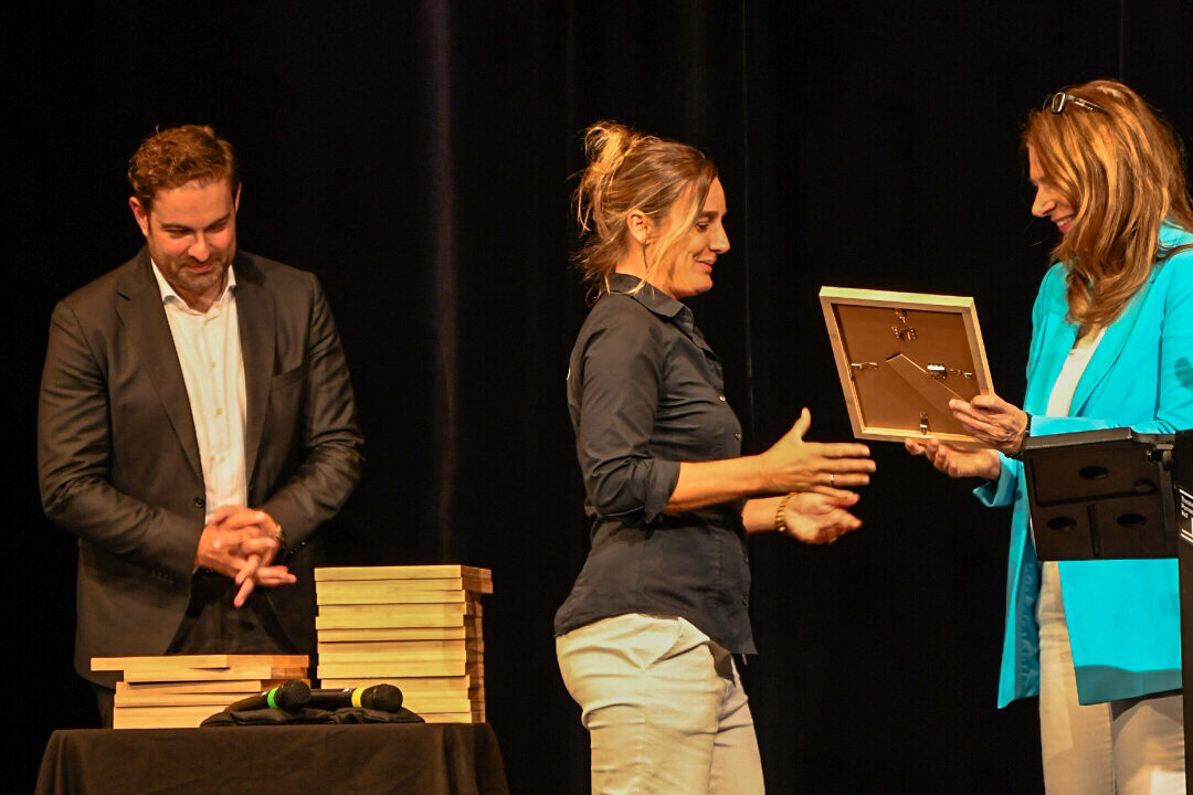 Verleihung Tourcert Erstzertifizierung im Juli 2024-im Theater im Pariser Hof.