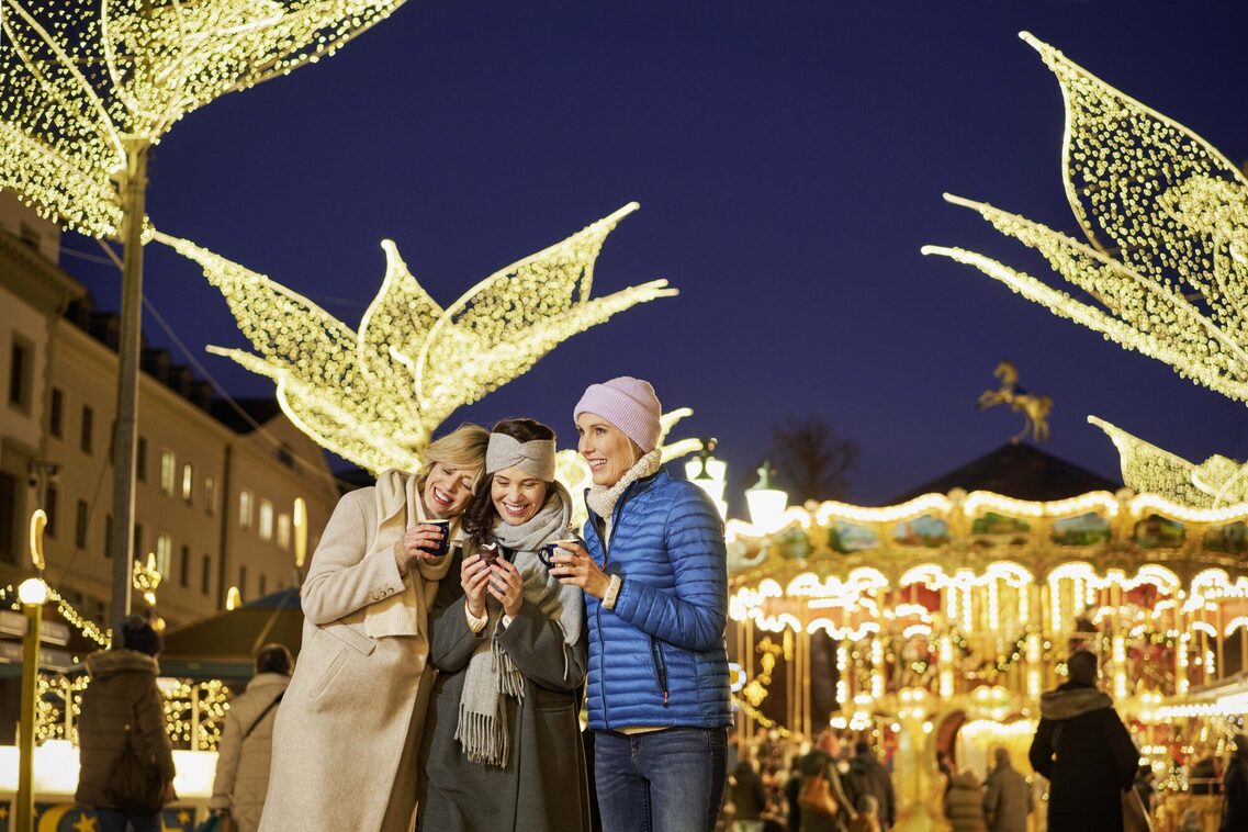 Auf dem Wiesbadener Sternschnuppenmarkt