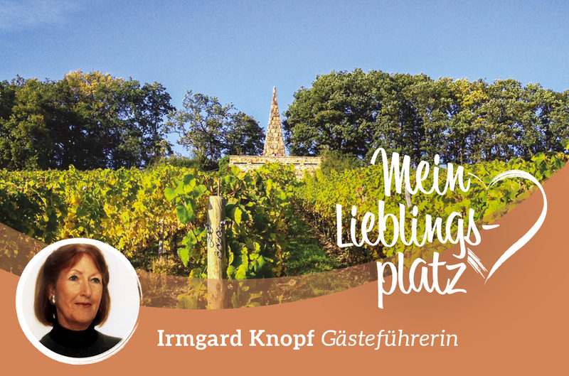 Lieblingsplätze in Wiesbaden: Irmgard Knopf - Goethestein