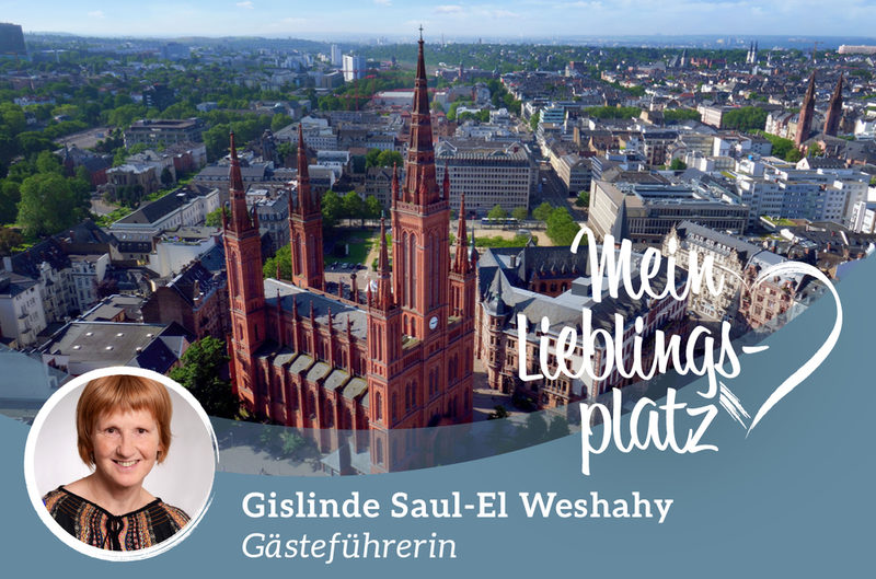 Lieblingsplätze in Wiesbaden: Gislinde Saul-El Weshahy - Marktplatz