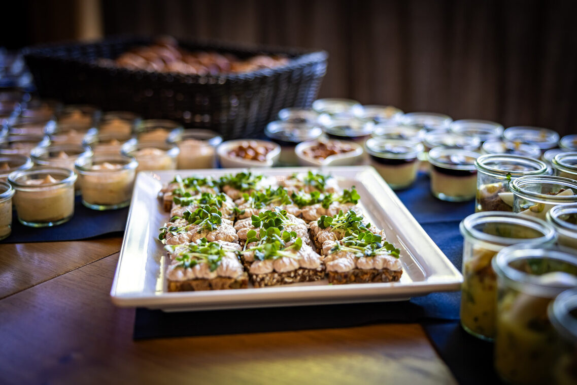 Brot mit einem Aufstrich