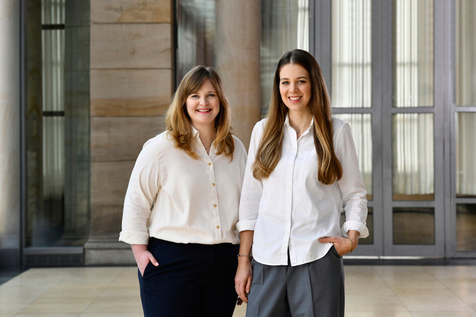 Gesine Zimmer und Vivienne Matz