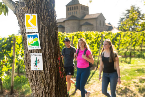 Wiesbaden Rheingau lädt zu vielen Wanderungen ein.