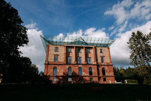 Jagdschloss Platte Außenaufnahme